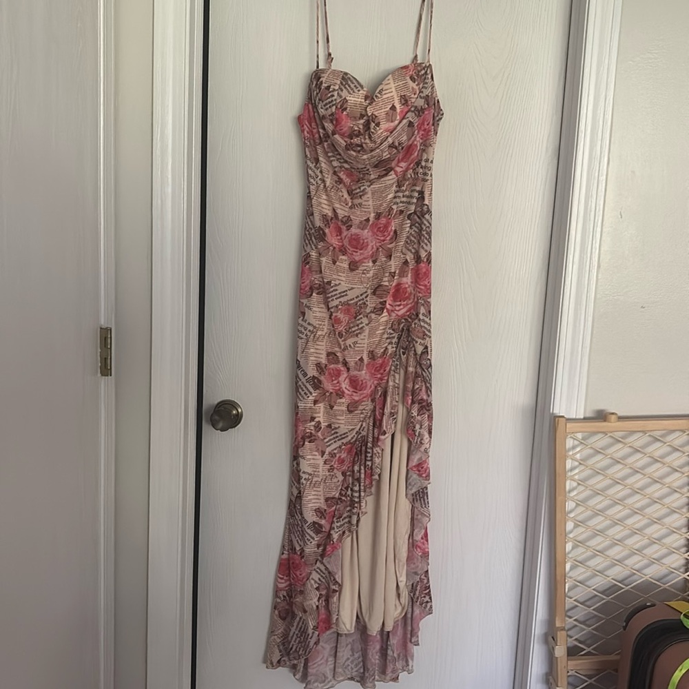Headlines Mesh Maxi Dress